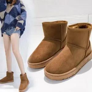 여성 숏 부츠 털안감 겨울 패션 UGS32 여성레인부츠 겨울부츠 미들부츠 기모부츠
