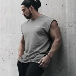 남성 헬스 민소매 티셔츠 러닝 소매 운동 (WFK693J)