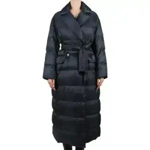 막스마라 더 큐브 25FW 여성 세이마 다운 롱 자켓 블루 SEIMA 008