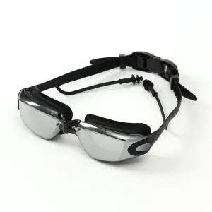 클린뷰 귀마개 일체 물안경 바다 수영장 미러 수경 (WC542B8)