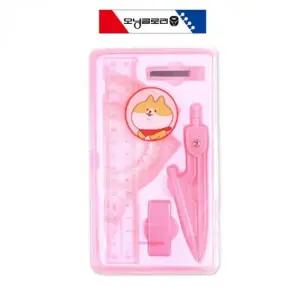 컴퍼스 세트 수학 각도기 콤퍼스 모양자