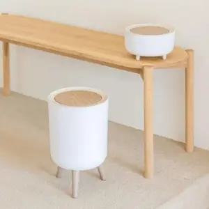 원터치 휴지통 인테리어 쓰레기통 화장대 주방 인테리어휴지통 10L쓰레기통