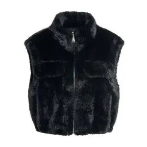 [JJ지고트](광주신세계)포켓 집업 퍼 베스트 GRAN3FR201