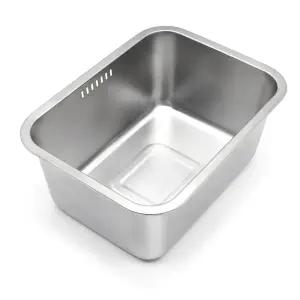 헤킨스 스테인리스 설거지통 다용도 세척 싱크대 사각통 10L