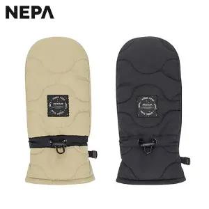 [네파]겨울용 남여공용 써모퍼프 패딩 미튼 벙어리 장갑 - 7KF8112_HDD