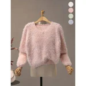 [하프클럽/]자도르 날개 솜사탕 니트_MNKT235