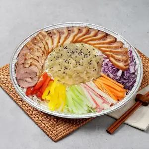 [자연애레시피] 부산 냉채족발 해파리냉채+순살족발 국내산 손질채소 톡 쏘는 새콤한맛 오독오독한식감