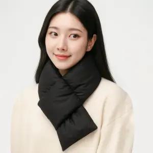 카르닉 국산 패딩 퍼 머플러 패딩 목도리 보온 겨울 방한 남성 여성 숏 방한용품 캠핑 낚시 등산