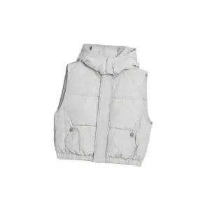 매장정품 8SECONDS 에잇세컨즈 후드 패딩 베스트 라이트 그레이 165X38CY12 694792