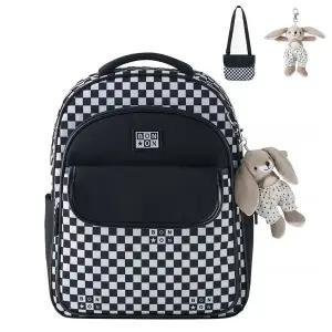 [BONTON](광주신세계)봉통 26년 신학기책가방(서양) BK체커보드책가방 7697T-833-08