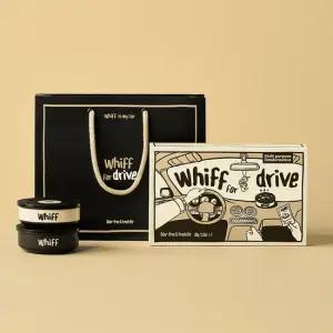 WHIFF  슬림 포 드라이브 차량용 방향제 선물세트+쇼핑백