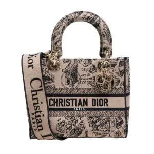 [중고명품] 베이지 트왈 드 주이 레이디 디 라이트 미듐 토트백