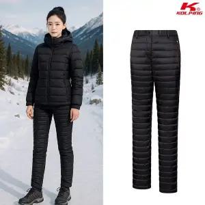 [하프클럽/콜핑]콜핑 여성 겨울 보온  패딩 등산 바지 KSC954FP8W