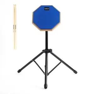 타악기소품 부품 연습용 드럼 패드 풀세트 블루 (WFBB413)