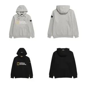 [내셔널지오그래픽]N223UHD010 루코스 빅 로고 약기모 후디