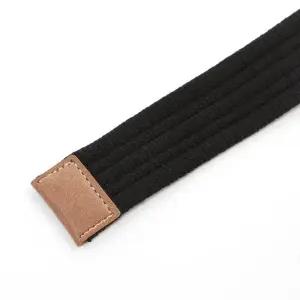 투링 벨트 검정 벨트 면 꼬리 (WF295A2)