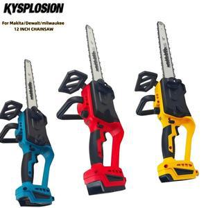 마키타 호환 디월트 호환 밀워키 호환 M18 배터리용 12인치 브러시리스 bldc 전기톱 무선 나무 가지치기용