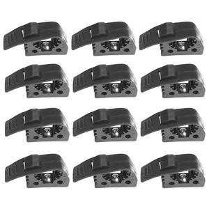 트럭용 MusixiA 퀵 릴리스 고무 클램프 마운트 키트 삽 홀더, UTV ATV 오프로드용 직경 1 9인치 공구 손잡이 4X4 부품 12Pc