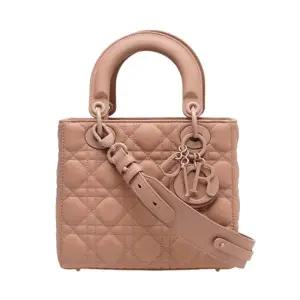 [중고명품] 핑크 울트라 매트 레이디  마이 ABC 스몰 토트백