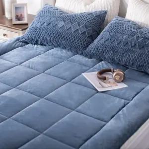 [벨리에르] 스칸디K 극세사 밴딩 토퍼 슈퍼싱글)