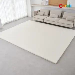 카라즈 논슬립 한판 폴더매트 280x350x4cm 연베이지