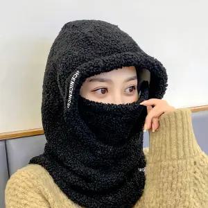 후드마스크 방한모자 넥워머 귀마개 목도리 겨울 모자 방한 용품 얼굴가리개 손목 장갑