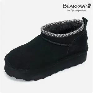 [베어파우](센텀시티점)RETRO SUPER SHORTY DECO 여성 키높이 숏 양털부츠 K3116011QD-W-CT