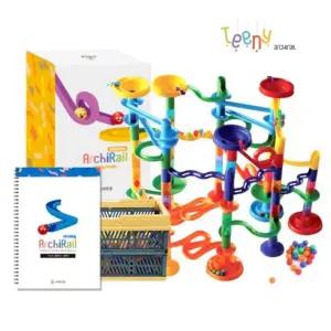 아키레일 창의융합 과학체험 구슬 레일블록 어드밴스 176p 입체 블록놀이