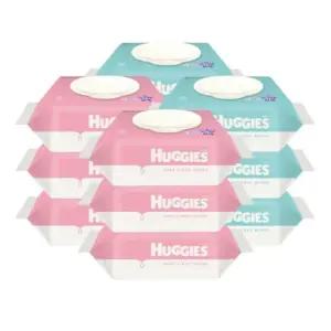 [하기스] 하기스 퓨어퍼스트 물티슈 (캡70+11매) 12팩