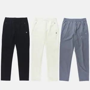 [아웃도어스/르꼬끄]르꼬끄 공용 슬림핏 트리코트 본딩 기모 트랙 팬츠 QP423EFPO1