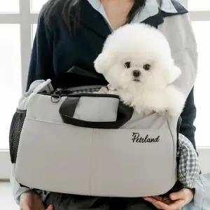 펫츠랜드 강아지 슬링백 스너그 이동가방