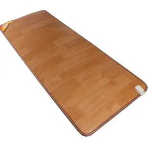 마루 무늬 전기 장판 온돌 우드 마루매트 마루 무늬 전기 매트 미끄럼 거실용 1인용 방지 난방 70 방수