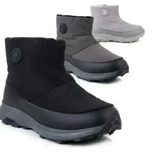 행텐 방한화 앵클 숏 남성 여성 패딩 부츠 털신발 HT솔로몬