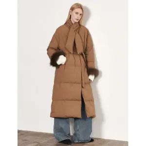 [보니스팍스]패딩 머플러 넥 포인트 롱 패딩 점퍼 XP4JJ037L0 _P412525776