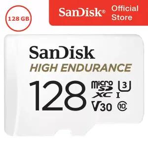 [샌디스크]SanDisk High Endurance microSDXC 128GB 128기가 V30 마이크로 메모리카드 SDQQNR