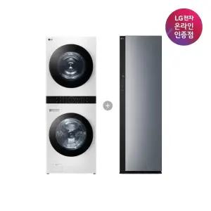 LG 트롬 오브제컬렉션 워시타워 + LG 스타일러 (W21WAM + SC5GMR52)
