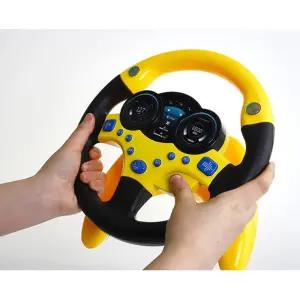 유아동 자동차 레이서 리얼 불빛 사운드 운전대 청각 유치원 소근육