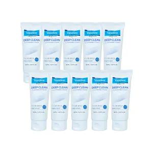 바세린 클렌징 폼 모공 딥클린 씨솔트 탄산수 150ml x10개