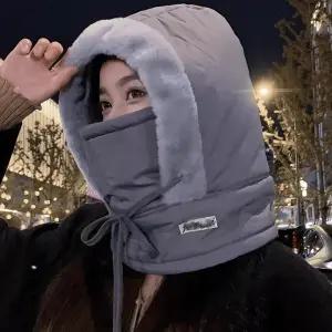 대두방한모자 패딩트루퍼햇 여자 남성패딩모자