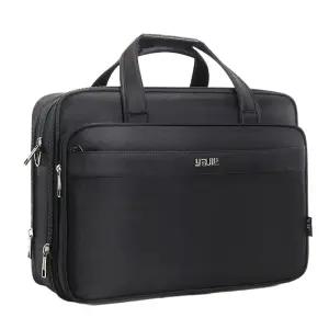 대형 서류 가방 비즈니스 방수 여행 랩탑 노트북 출장 3247M 블랙 16인치