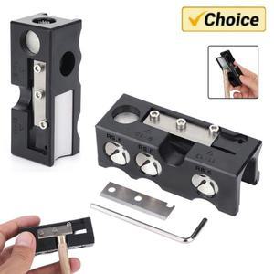 당구 큐 팁 그라인딩 도구, 다기능 수리 셰이퍼, 스누커 풀 팁, 라운드 커팅, 액세서리, 9 in 1