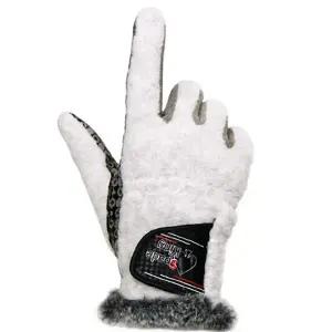 여성 겨울 골프 장갑 논슬립 방한 용품 여성 파크 골프 장갑 양손 스포츠 자전거 플리스 활동 캠핑 등산