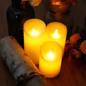 LED 전자초 티라이트 양초 흔들리는 촛불 건전지 전기 인테리어 조명 미니 양초