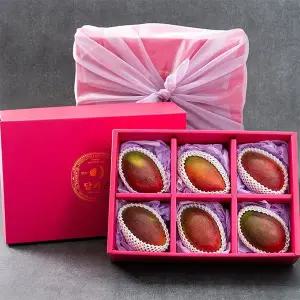 [자연맛남][SSG상품권증정이벤트][1/26(월)순차출고][달가온5호] 애플망고 과일선물세트(애플망고 6입)