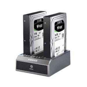 하드디스크 도킹 스테이션 SSD SATA IDE 제품 다크그레이 3베이 복제 하드복사기