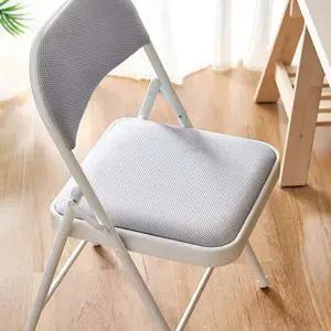 사무용 의자 강의실 책상 스테인리스 메쉬 의자 학생 공간활용 접이식 가벼운 휴대용 이동식 등받이 테이블