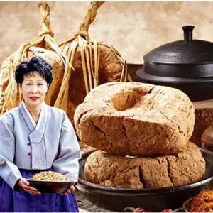 안동제비원 전통 메주세트(누름독 22L+메주 4.7kg+천일염 2.5kg+고추+대추X3+숯+생수12L)