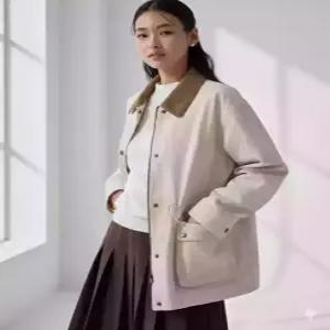 MD PICK 스파오 SPAO 여성 하프 워크 재킷SPJJF49W31