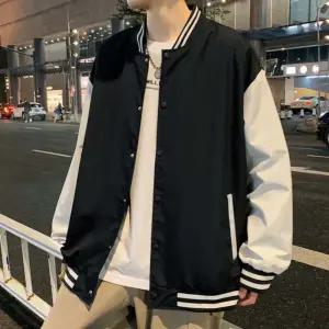 오버핏 간절기 남성 야구잠바 2컬러 ON-JUA-QWBF4665