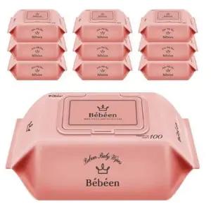 베베앙 저자극 시그니처 유아물티슈 캡형100매10팩 434474